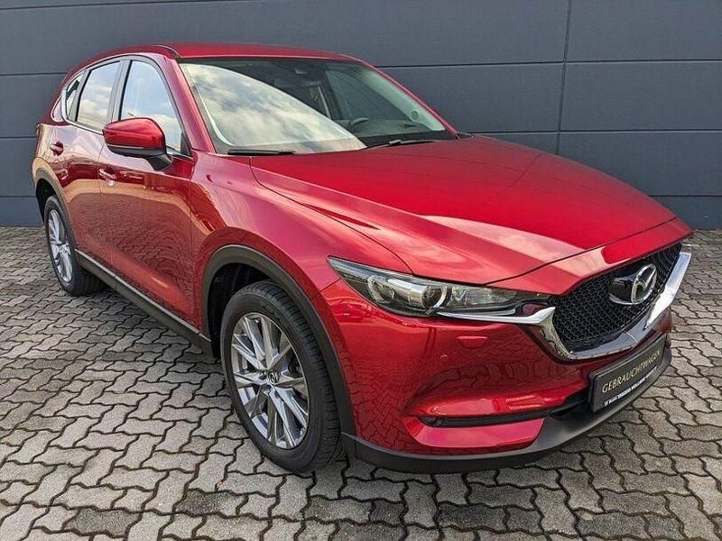 Gebraucht Mazda CX-5 Ad'Vantage 184 PS (135 kW) 2021 Soul red crystal metallic (metallic) SUV