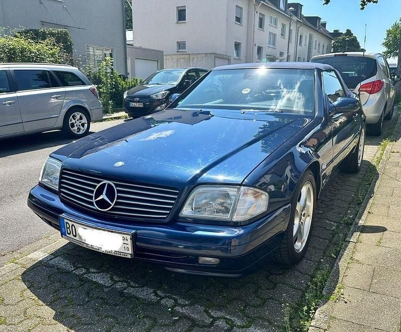 Gebraucht Mercedes SL320 224 PS (164 kW) 2001 Blau Cabrio