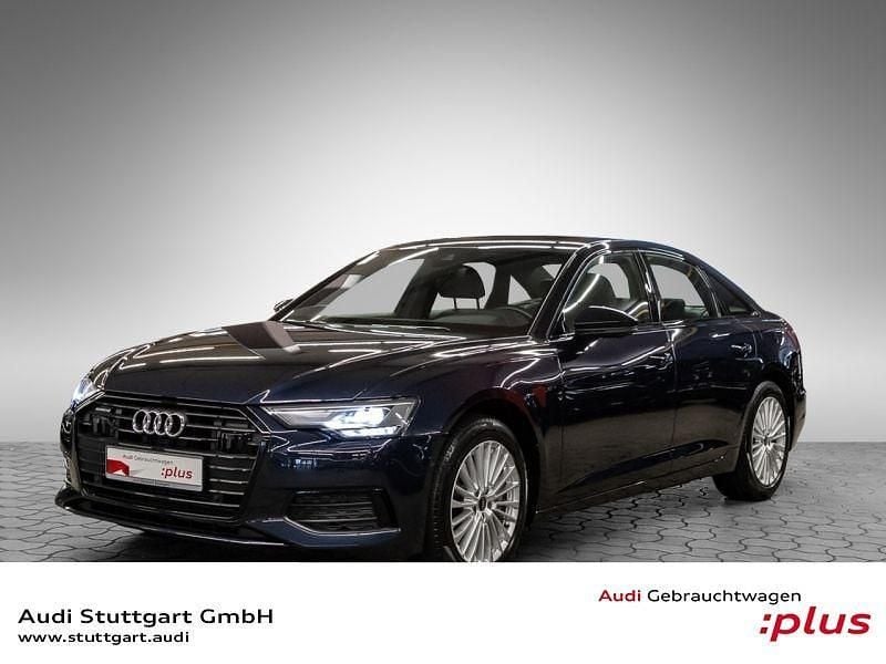 Firmamentblau metallic Gebraucht 2021 Audi A6 Ambiente Limousine | 31.450 € (Superpreis) - Bild 1/4