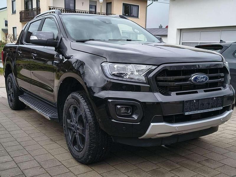 Gebraucht Ford Ranger Wildtrack 212 PS (155 kW) 2022 Obsidianschwarz metallic Pickup