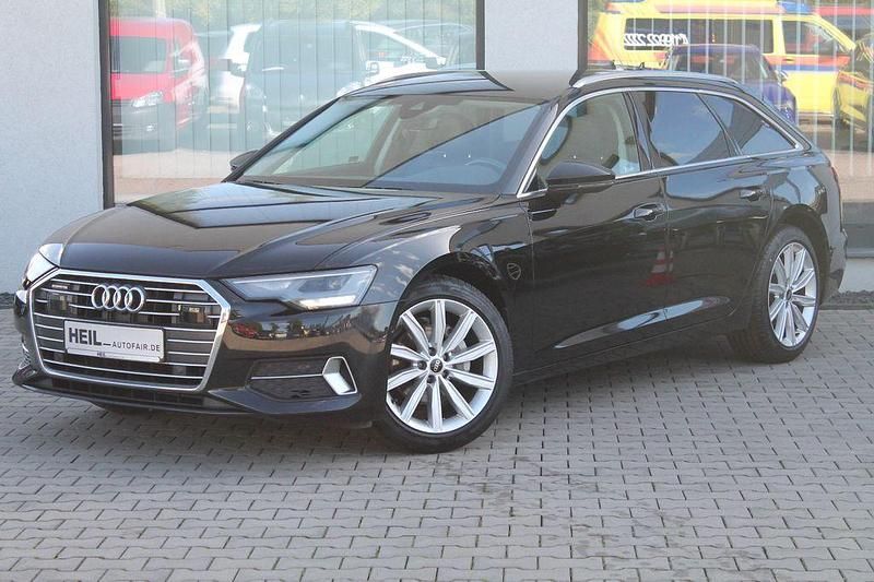 Mythosschwarz metallic Gebraucht 2022 Audi A6 Sport Kombi | 36.445 € (Guter Preis) - Bild 1/4