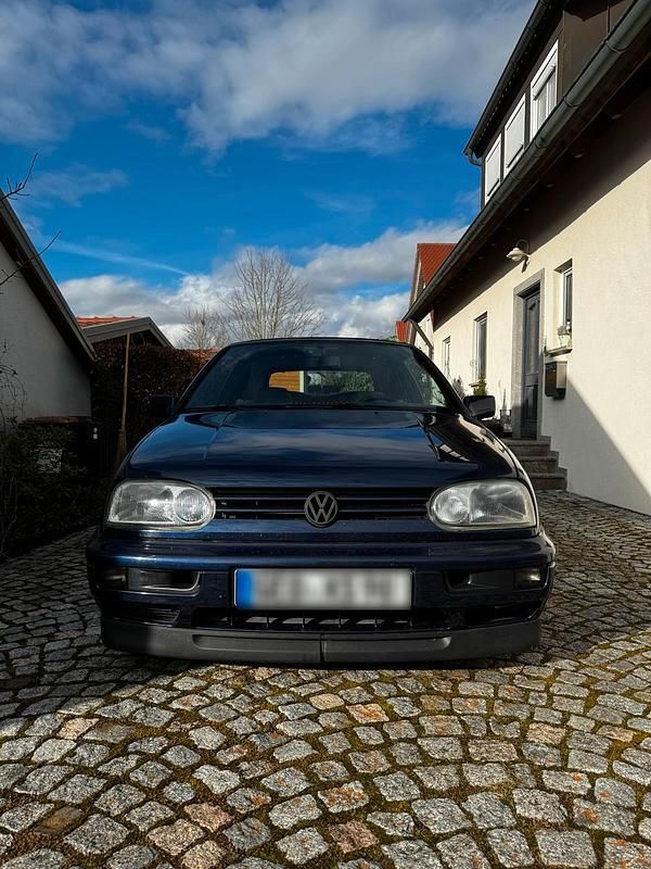 Gebraucht VW Golf Cabriolet 90 PS (66 kW) 1994 Blau Cabrio