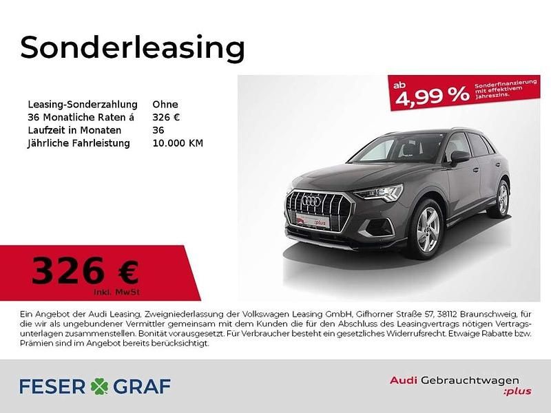 Chronosgrau metallic Gebraucht 2025 Audi Q3 Advanced Plus SUV | 39.990 € (Fairer Preis) - Bild 1/3