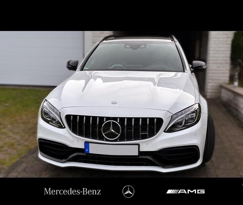 Weiß Gebraucht 2017 Mercedes C63S AMG AMG Kombi | 50.900 € - Bild 1/4