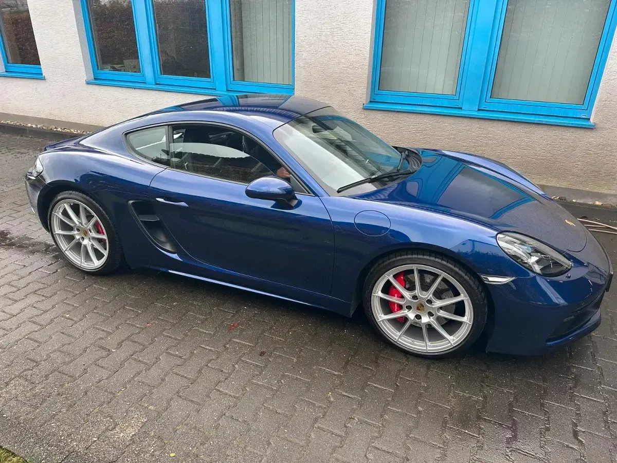 Gebraucht Porsche 718 Cayman GTS 400 PS (294 kW) 2021 Blau Coupé