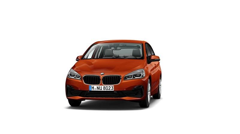 Gebraucht BMW 218 Active Tourer Advantage 150 PS (110 kW) 2021 Sunset orange Van / Kleinbus