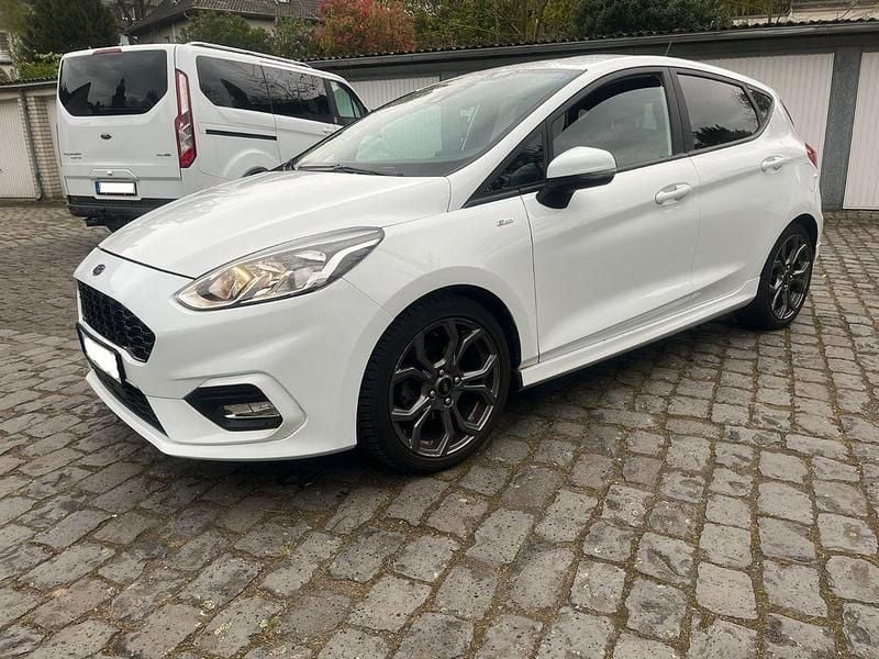 Gebraucht Ford Fiesta ST-Line 101 PS (74 kW) 2018 Weiß Kleinwagen