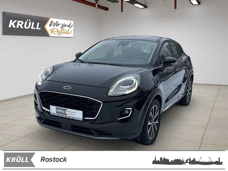 Schwarz Gebraucht 2022 Ford Puma Titanium Limousine | 19.990 € (Guter Preis) - Bild 1/4