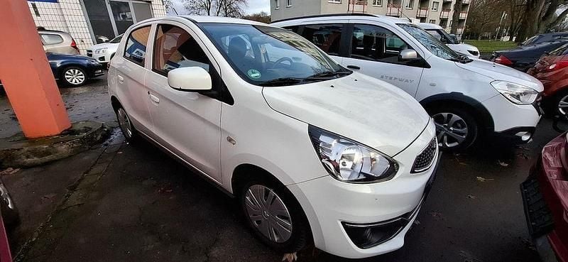 Gebraucht Mitsubishi Space Star 71 PS (52 kW) 2018 Weiß Kleinwagen