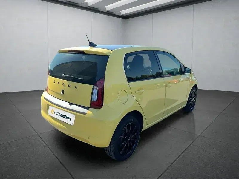 Gebraucht Skoda Citigo-e IV Style 61 kW (83 PS) 2020 Gelb Kleinwagen