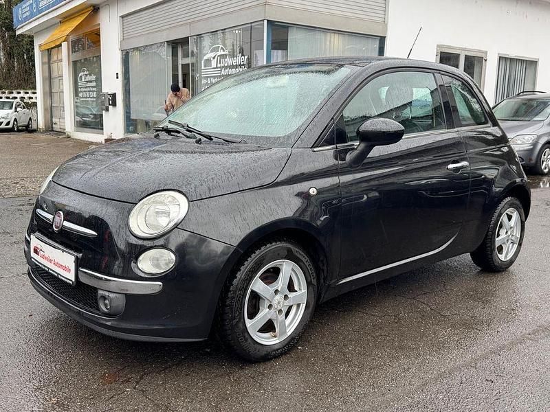 Schwarz Gebraucht 2010 Fiat 500 Lounge Kleinwagen | 3.999 € (Fairer Preis) - Bild 1/4