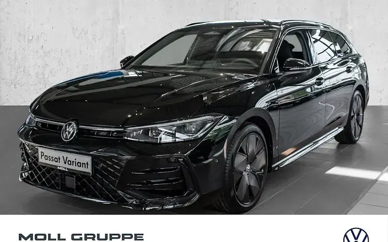 Neu VW Passat R-line 150 PS (110 kW) 2026 Schwarz Kombi