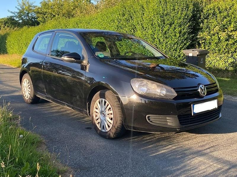 Gebraucht VW Golf VI 80 PS (58 kW) 2009 Schwarz Kleinwagen