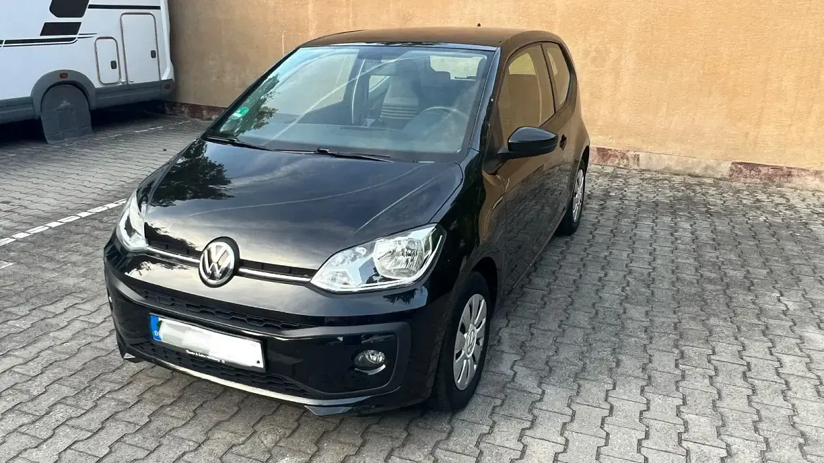 Gebraucht VW up! move up! 60 PS (44 kW) 2019 Schwarz Kleinwagen