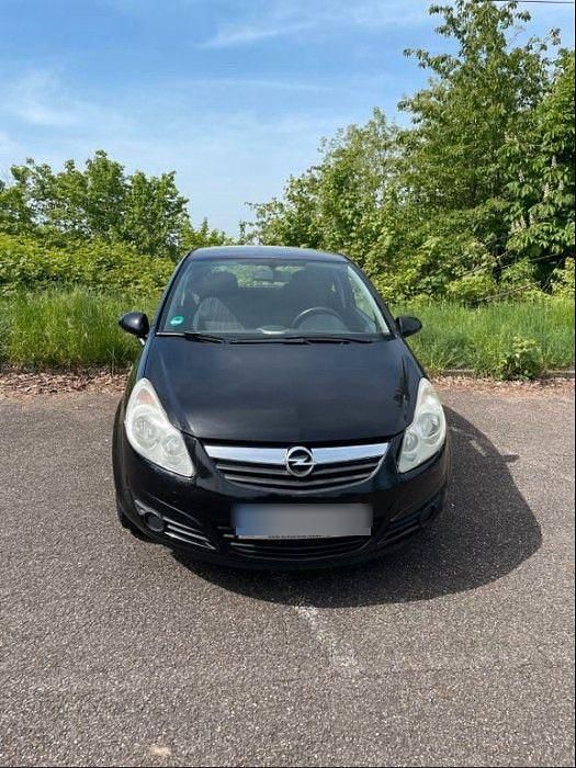 Schwarz Gebraucht 2006 Opel Corsa Limousine | 1.000 € (Guter Preis) - Bild 1/4