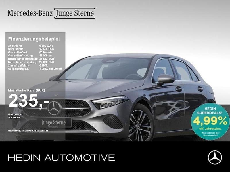 Szary Gebraucht 2024 Mercedes A200 Progressive Limousine | 27.200 € (Guter Preis) - Bild 1/4