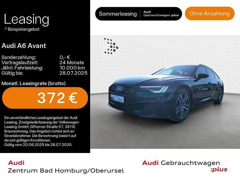 Firmamentblau metallic Gebraucht 2024 Audi A6 S-Line Kombi | 47.960 € - Bild 1/2