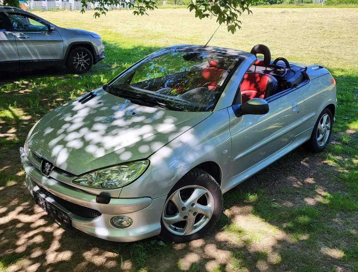 Gebraucht Peugeot 206 108 PS (79 kW) 2004 Silber Coupé