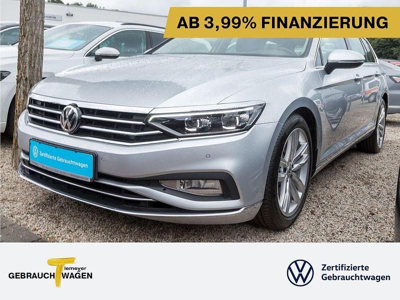 Silber Gebraucht 2020 VW Passat Elegance Kombi | 26.950 € (Superpreis) - Bild 1/4