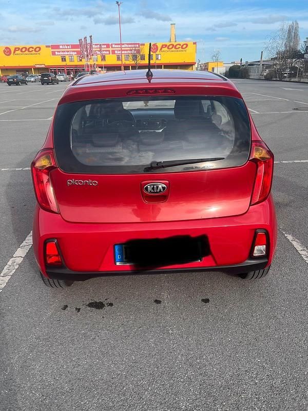 Gebraucht Kia Picanto 69 PS (50 kW) 2015 Rot Kleinwagen