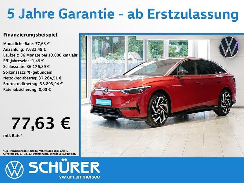 Kings red metallic Gebraucht 2024 VW ID.7 Pro Limousine | 44.897 € (Fairer Preis) - Bild 1/4