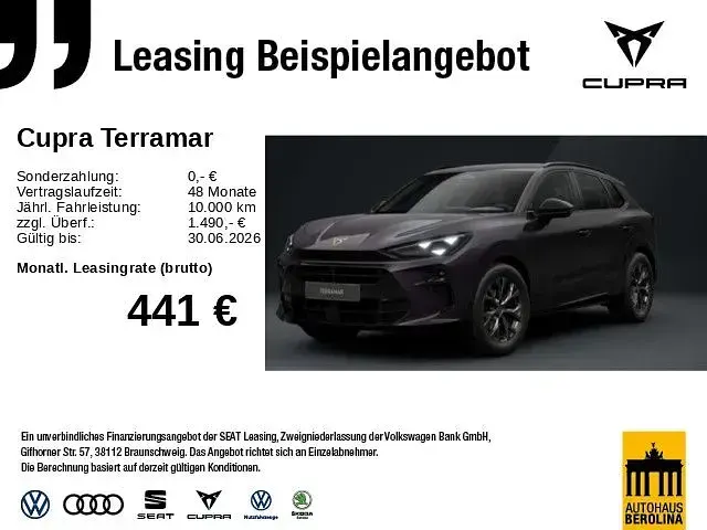 Neu Cupra Terramar 150 PS (110 kW) 2026 Schwarz SUV