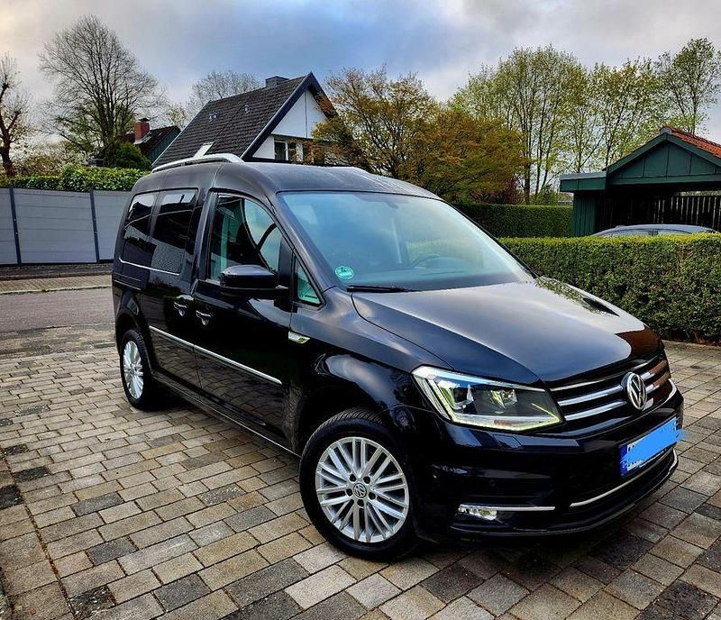 Usata VW Caddy 102 CV (75 kW) 2016 Nero Monovolume
