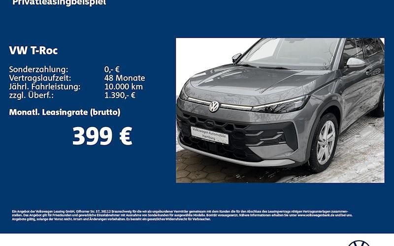 Neu VW T-Roc Style 150 PS (110 kW) 2026 Grau SUV