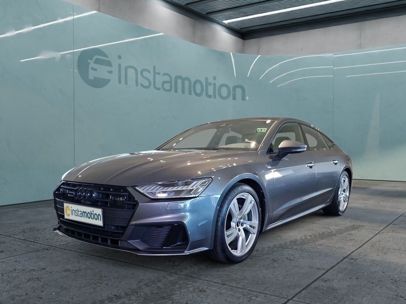 Grau Gebraucht 2022 Audi A7 Sportback S-Line Kleinwagen | 48.680 € (Guter Preis) - Bild 1/3