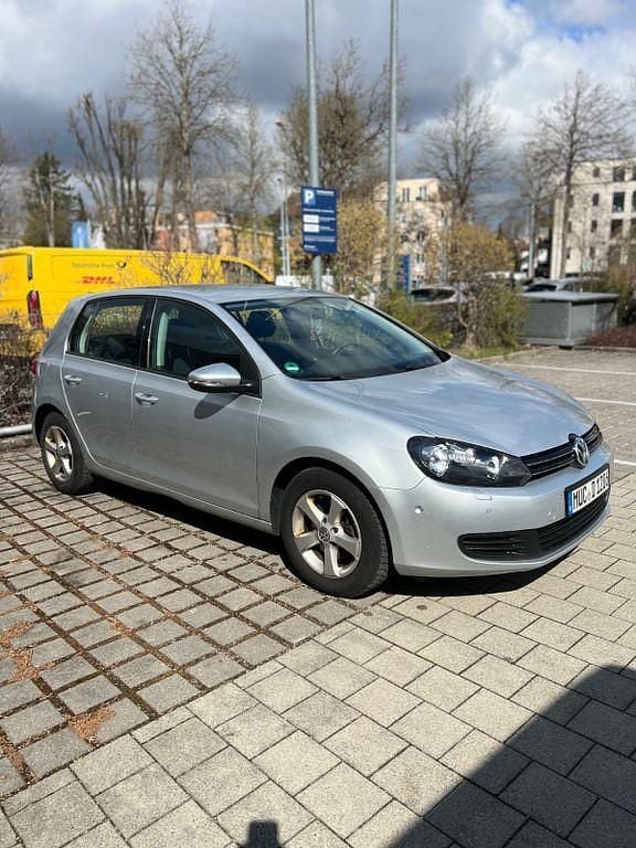 Gebraucht VW Golf VI 122 PS (89 kW) 2009 Silber Kleinwagen