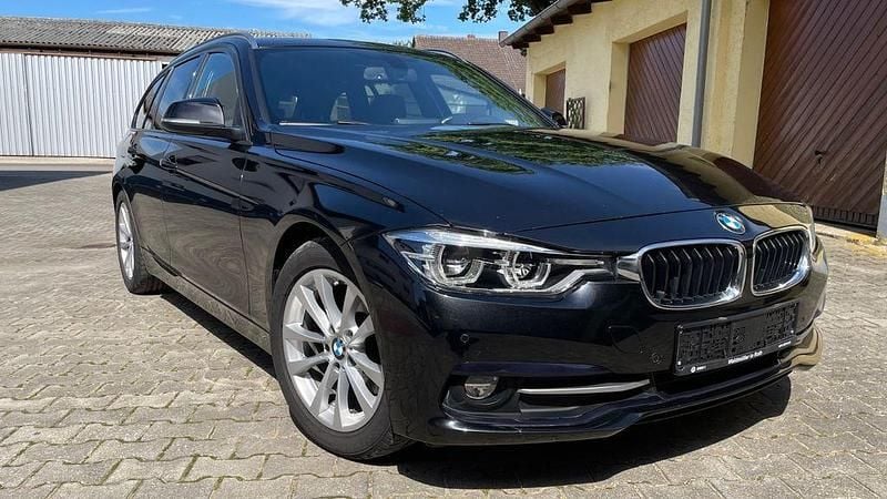 Schwarz Gebraucht 2015 BMW 320 M Sport Kombi | 11.200 € (Superpreis) - Bild 1/4