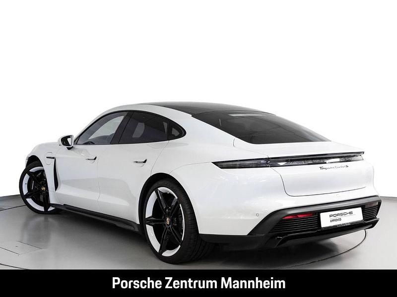 Gebraucht Porsche Taycan Turbo S 559 kW (761 PS) 2021 Weiss Limousine
