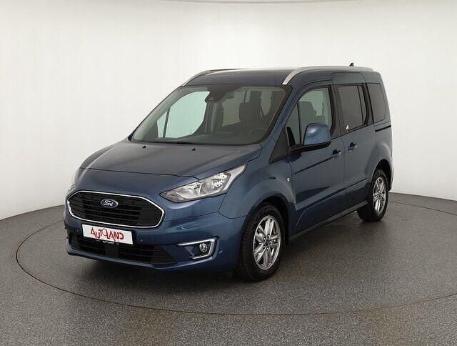 Blau Gebraucht 2021 Ford Tourneo Connect Titanium Van / Kleinbus | 25.990 € (Etwas zu teuer) - Bild 1/4