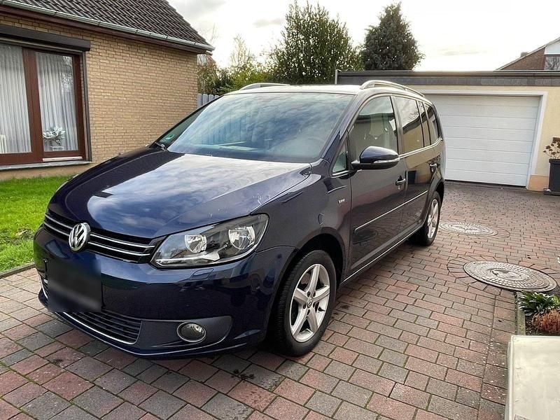 Blau Gebraucht 2013 VW Touran Edition Van / Kleinbus | 5.350 € (Superpreis) - Bild 1/4