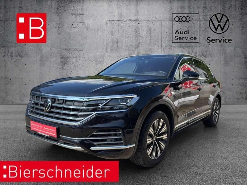 Schwarz Gebraucht 2021 VW Touareg Atmosphere SUV | 53.950 € (Etwas zu teuer) - Bild 1/3