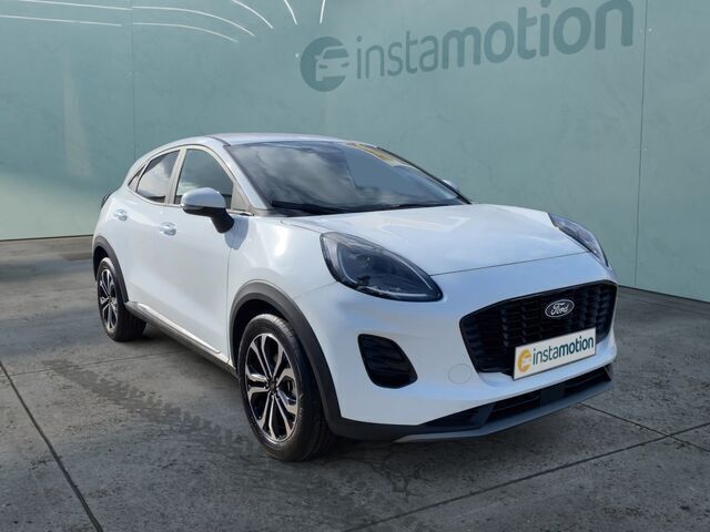 Weiß Gebraucht 2024 Ford Puma Titanium Limousine | 29.400 € (Teuer) - Bild 1/2