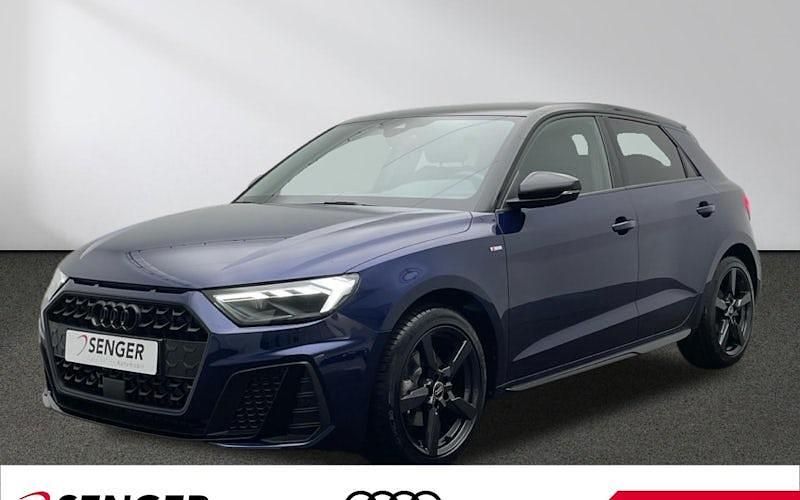 Blau Neu 2025 Audi A1 Sportback S-Line Kleinwagen | 39.795 € - Bild 1/4