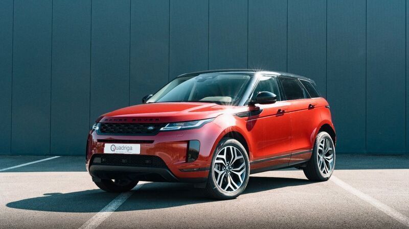 Rot Gebraucht 2022 Land Rover Range Rover evoque SE SUV | 30.000 € (Superpreis) - Bild 1/4