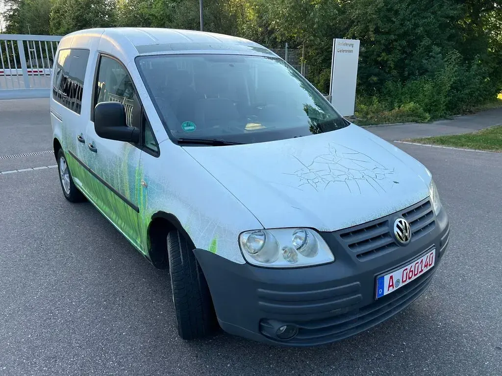 Gebraucht VW Caddy Life 109 PS (80 kW) 2007 Grün Van / Kleinbus