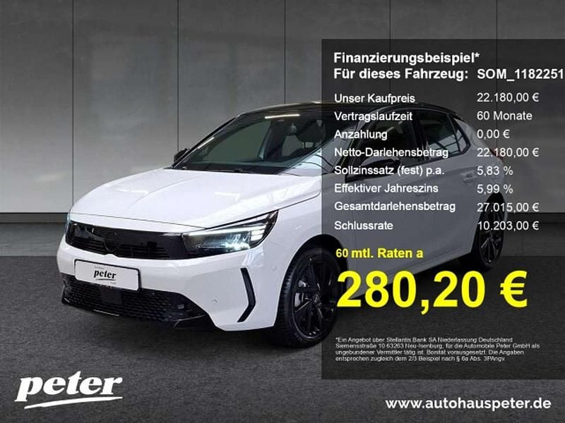 Arktis weiß Gebraucht 2025 Opel Corsa Kleinwagen | 22.180 € (Guter Preis) - Bild 1/4