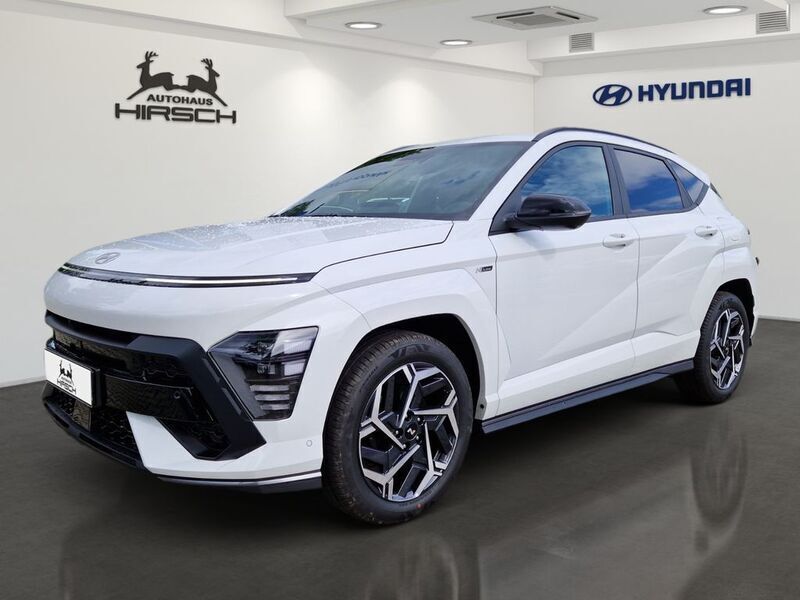 Weiß Gebraucht 2024 Hyundai Kona N Line SUV | 30.990 € (Fairer Preis) - Bild 1/4