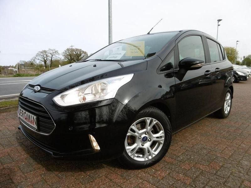 Brugt Ford B-MAX SYNC Edition 101 HK (74 kW) 2017 Sort MPV