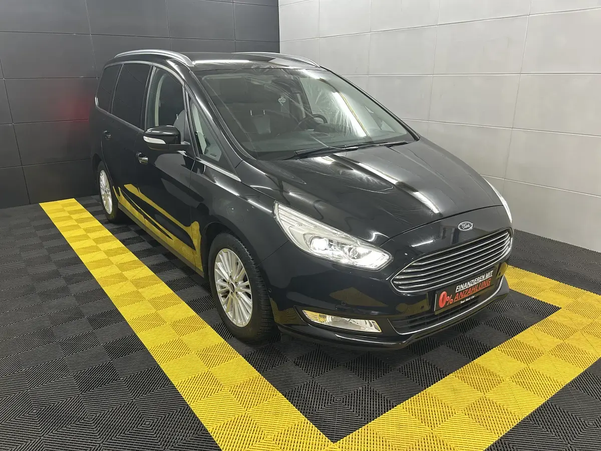 Gebraucht Ford Galaxy Titanium 180 PS (132 kW) 2018 Schwarz Van / Kleinbus