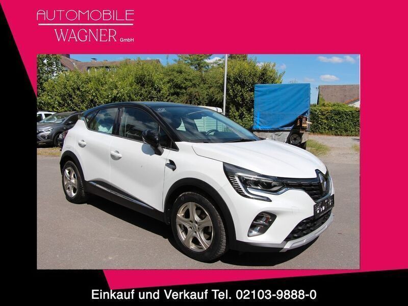 Weiß Gebraucht 2022 Renault Captur Intens SUV | 15.890 € (Guter Preis) - Bild 1/4