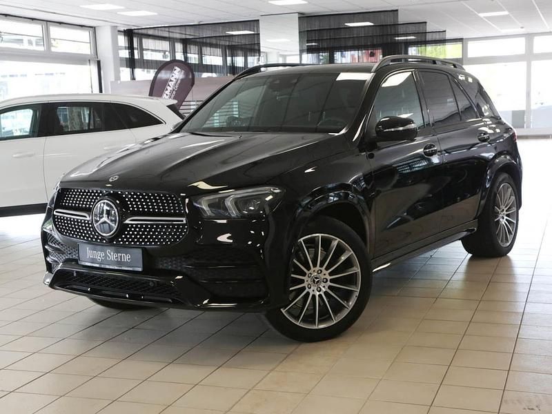 Schwarz Gebraucht 2022 Mercedes GLE350 AMG SUV | 56.350 € - Bild 1/4