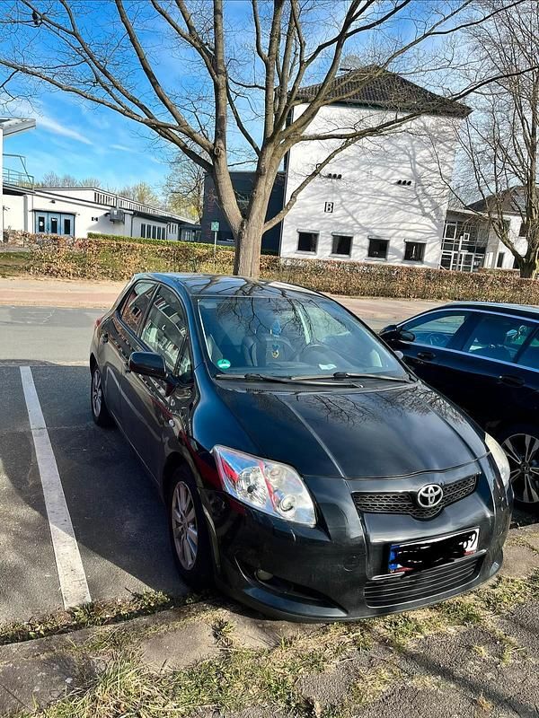 Gebraucht Toyota Auris 124 PS (91 kW) 2008 Schwarz Kleinwagen