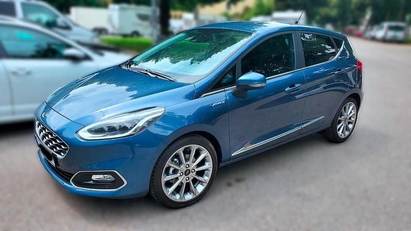 Gebraucht Ford Fiesta Vignale 101 PS (74 kW) 2020 Blau Kleinwagen