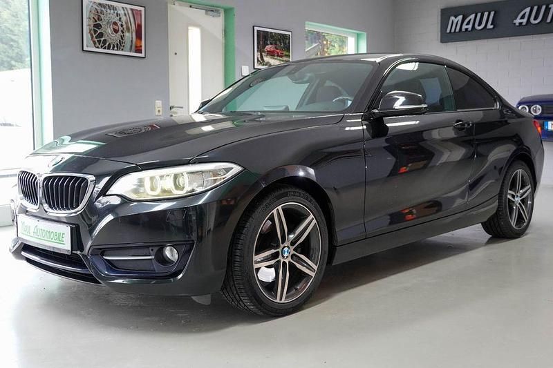 Saphirschwarz Gebraucht 2014 BMW 220 Sport Line Coupé | 14.190 € (Fairer Preis) - Bild 1/4