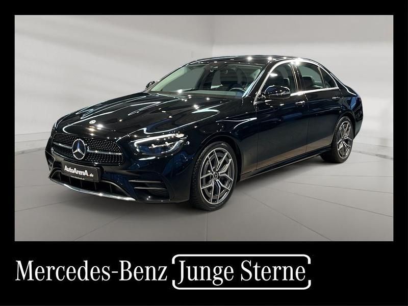 Schwarz Gebraucht 2021 Mercedes E220 AMG Limousine | 33.969 € (Guter Preis) - Bild 1/4