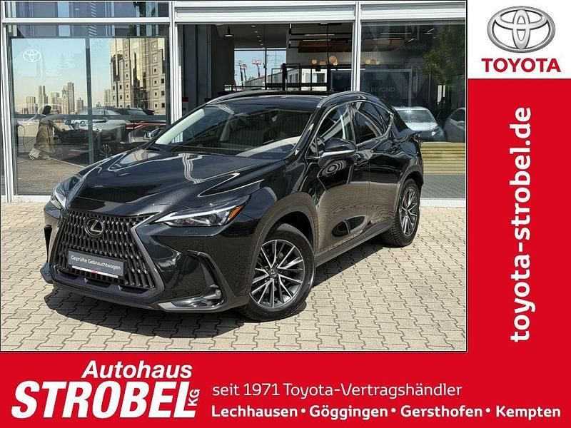 Graphitschwarz metallic Gebraucht 2024 Lexus NX350h Executive Line SUV | 48.880 € (Etwas zu teuer) - Bild 1/4